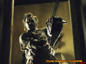 Leatherface Masked Villain Wallpaper