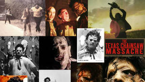 Leatherface Photo Collage Wallpaper