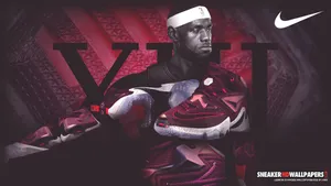 Lebron james hot sale shoes wallpaper