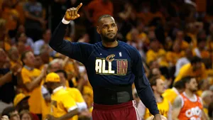 Lebron James Is Cool And All In Wallpaper