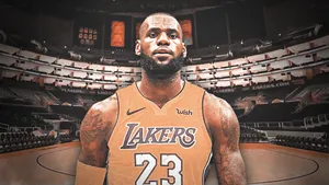 Lebron James Lakers Arena Wallpaper