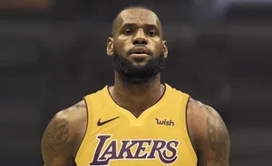 Lebron James Lakers Respectful Wallpaper