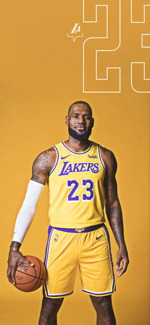 Lebron James Leads His Team To Victory Wallpaper