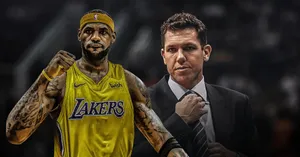 Lebron James Luke Walton Lakers Wallpaper