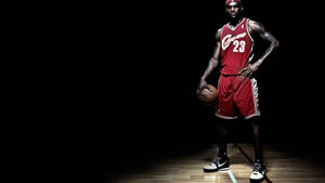 Lebron James Of The Nba Cleveland Cavaliers Wallpaper