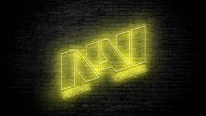 Led Natus Vincere Logo Wallpaper