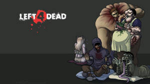 Left 4 Dead The Infected Cartoon Wallpaper