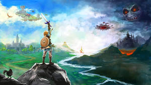 Legend Zelda Link Between Worlds Hd Wallpaper