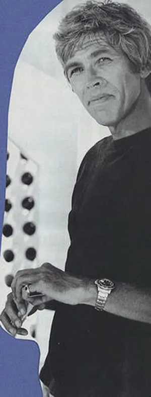 Legendary Actor James Coburn In A Classic Movie Scene Wallpaper