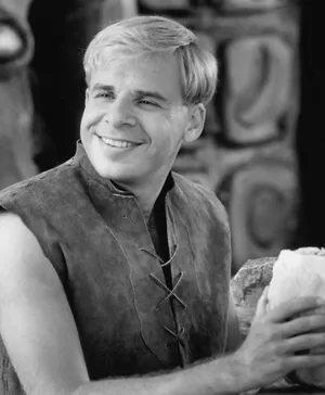 Legendary Actor Rick Moranis In His Iconic Role As Dark Helmet From The Classic Comedy Film