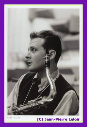 Legendary American Saxophonist Stan Getz In 1959 Wallpaper