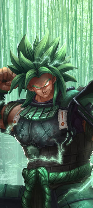 Legendary Broly Smirk Wallpaper