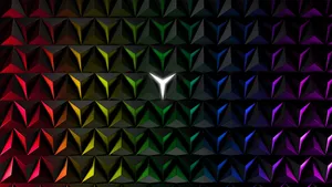 Legion Logo Pattern Rgb Wallpaper