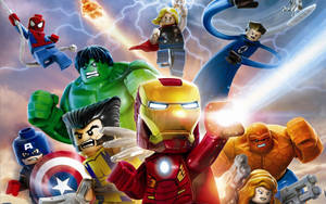 Lego Marvel Superheroes Avengers Wallpaper