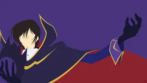 Lelouch Lamperouge Minimalist Anime Wallpaper