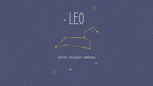 Leo Constellation And Qualities Wallpaper