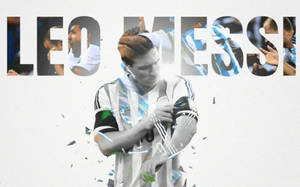 Leo Messi Argentina Broken Glasses Wallpaper