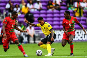 Leon Bailey Jamaica Team Wallpaper