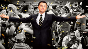 Leonardo Dicaprio In The Wolf Of Wall Street Wallpaper
