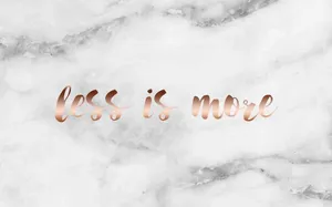 Less Is More Tumblr Laptop Wallpaper