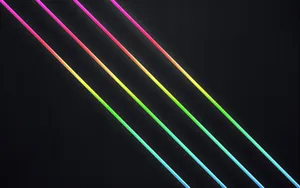 Let Neon Lights Brighten Up Your World Wallpaper