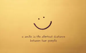 Let The Cheerful Wallpaper Of Happy Desktop Bring A Smile To Your Face! Wallpaper