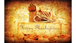 Let Us All Join Hands And Be Thankful For Our Blessings This Holiday Season. Wallpaper
