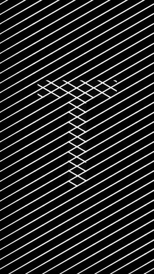 Letter T Vector Lines Wallpaper