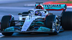 Lewis Hamilton Front View Wallpaper