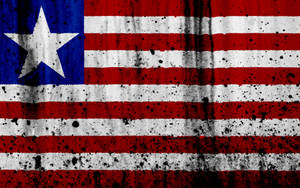 Liberia Flag Digital Art Wallpaper