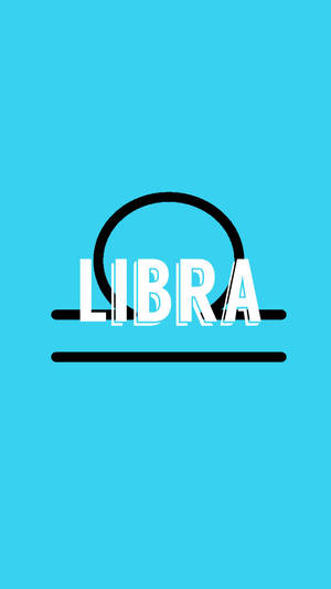 Libra Blue Phone Wallpaper