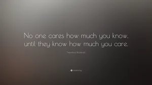 Life Doesn't Always Provide Affirmation. Wallpaper