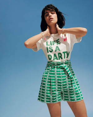 Life Is A Party Claudie Pierlot Wallpaper