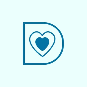 Light Blue Love D Wallpaper