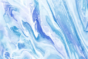 Light Blue Marble With Purple Streaks Wallpaper