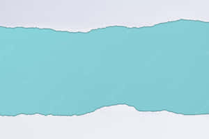 Light Blue Ragged Torn Paper Wallpaper