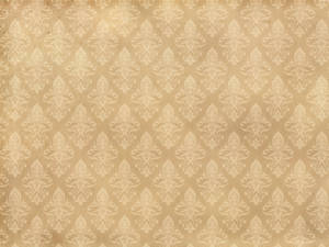 Light Brown Damask Pattern Wallpaper