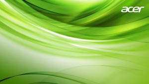 Light Green Acer Logo Wallpaper