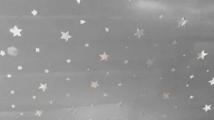 Light Grey Aesthetic Stars Wallpaper