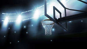 Light Up The Court With Basketball Wallpaper