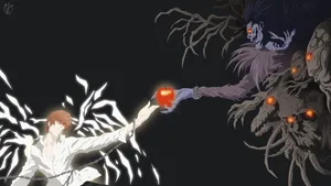Light Yagami And Ryuk Wallpaper