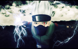 Lightning Bolts Kakashi Wallpaper