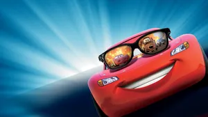 Lightning Mcqueen Shades Wallpaper