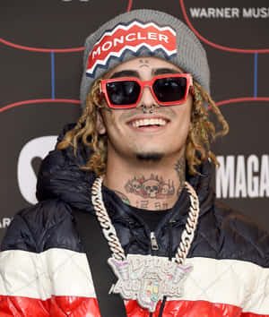 Lil Pump, The Rapper, Songwriter And Record Producer. Wallpaper