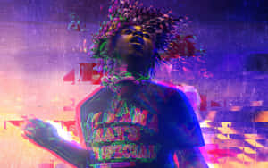 Lil Uzi Album Aesthetic Art Wallpaper