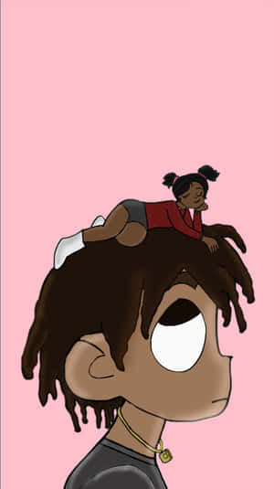 Lil Uzi Album Cute Minimalist Art Wallpaper
