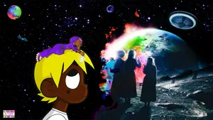 Lil Uzi Album With People Wallpaper