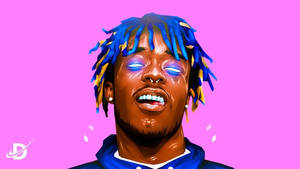 Lil Uzi Vert Cartoon Desktop Wallpaper