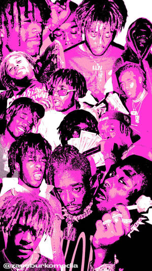 Lil Uzi Vert Dazzles The Crowd With His Creative Style Wallpaper