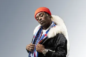 Lil Uzi Vert White Fur Wallpaper